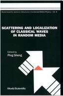 Cover of: Scattering and localization of classical waves in random media