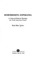 Cover of: Remembering Esperanza | Mark L. Taylor