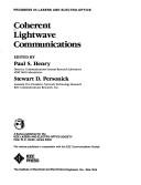 Cover of: Coherent lightwave communications