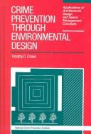 Cover of: Crime prevention through environmental design by Timothy D. Crowe