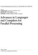 Cover of: Advances in languages and compilers for parallel processing by edited by Alexandru Nicolau ... [et al.].