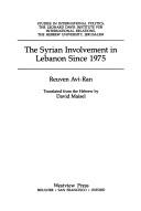 Cover of: The Syrian involvement in Lebanon since 1975 by R. Avi-Ran