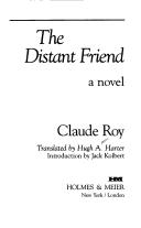 Cover of: The distant friend: a novel