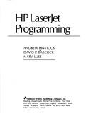 HP LaserJet Programming by Andrew Binstock, Marv Luse, David P. Babcock