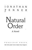 Cover of: Natural order: a novel