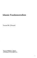 Cover of: Islamic fundamentalism | Youssef M. Choueiri