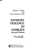 Cover of: Intimate violence in families by Richard J. Gelles