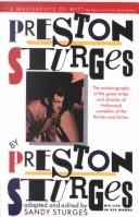 Cover of: Preston Sturges by Preston Sturges