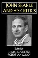 John Searle and his critics by Ernest Lepore