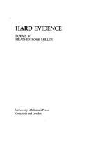 Cover of: Hard evidence: poems