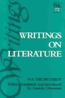 Writings on literature by Nikolai Sergeevich Trubetskoi