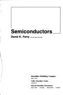 Semiconductors by David K. Ferry