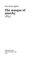 Cover of: The mask of anarchy 1832