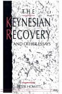 Cover of: The Keynesian recovery and other essays by Peter Howitt