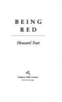 Cover of: Being red