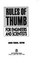 Cover of: Rules of thumb for engineers and scientists
