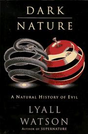 Cover of: Dark Nature by Lyall Watson