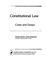 Cover of: Constitutional law