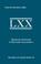 Cover of: Melbourne Symposium on Septuagint Lexicography