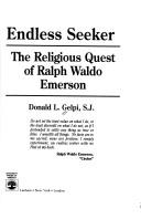 Cover of: Endless seeker: the religious quest of Ralph Waldo Emerson