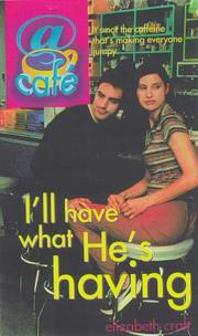 Cover of: I'll have what he's having