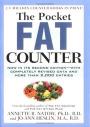 Cover of: The POCKET FAT COUNTER 2ND EDITION