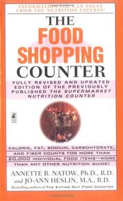 Cover of: The food shopping counter by Annette B. Natow