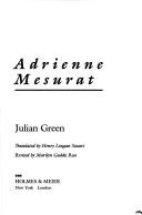 Cover of: Adrienne Mesurat by Julien Green