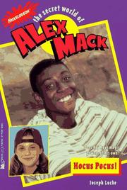 Cover of Hocus Pocus the Secret World of Alex Mack 19 (Alex Mack)