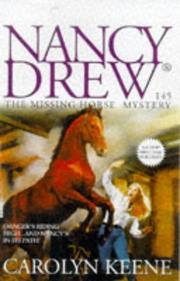 Cover of: The Missing Horse Mystery by Carolyn Keene