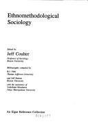 Cover of: Ethnomethodological sociology