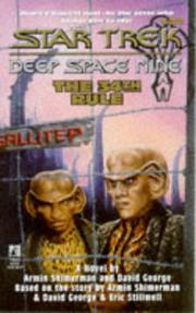 Cover of: The 34th Rule (Star Trek: Deep Space Nine) by David R. George III, Armin Shimerman