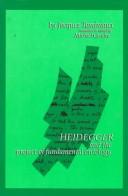 Cover of: Heidegger and the project of fundamental ontology