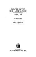 Cover of: Europe in the High Middle Ages, 1150-1309 by John Hine Mundy
