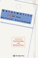 Cover of: Mathematics versus the national curriculum