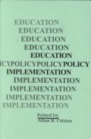 Cover of: Education policy implementation