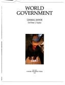 Cover of: World government