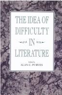 Cover of: The Idea of difficulty in literature