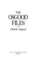 Cover of: The Osgood files by Charles Osgood