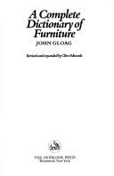 Cover of: A complete dictionary of furniture