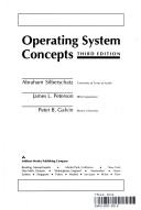 Cover of: Operating system concepts. by Abraham Silberschatz