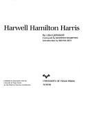 Cover of: Harwell Hamilton Harris by Lisa Germany, Lisa Germany