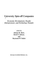 Cover of: University spin-off companies: economic development, faculty entrepreneurs, and technology transfer
