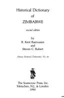 Cover of: Historical dictionary of Zimbabwe