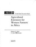 Agricultural extension for women farmers in Africa by Katrine Anderson Saito