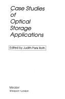 Cover of: Case studies of optical storage applications