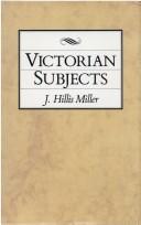 Cover of: Victorian subjects by J. Hillis Miller
