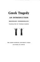 Cover of: Greek tragedy: an introduction
