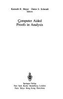 Cover of: Computer aided proofs in analysis