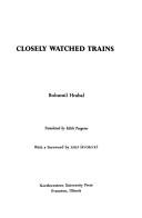 Cover of: Closely watched trains